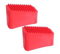 Generic 2pezzi Copri Piedini Antiscivolo per Scaletta in Gomma Resistente e Durevole Protezione per Piedi Scala per Uso Domestico e Sicurezza Migliorata