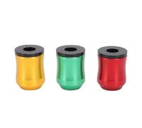 Generic 3 Anelli per Punte per Cacciavite Magnetizzatore in Lega di Alluminio, Viti Sicure in Modo Efficiente per un Montaggio Rapido per Lavoratori Professionisti Rosso Verde Giallo