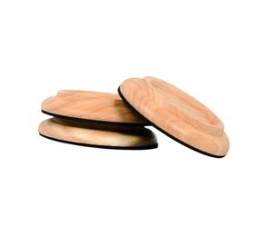 Generic 3 Pezzi Tazze con Rotelle per Pianoforte in Legno Multiuso Supporto Pratico Antirumore Ruota per Pianoforte Verticale Protezione per Il Pavimento Copr, Legna