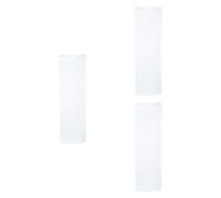 Generic 3 Tavole per La Tintura Dei Capelli, Tavole per Le Mèches, Strumenti per Parrucchieri, Tavole per La Colorazione Dei Capelli, Bianco