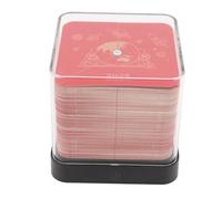 Generic 3D Memo Pad, Blocco Artistico Intagliato di Carta Strappata a Mano con Segni del Calendario e del Festival 2025, per la Decorazione del Desktop Attuale (Rosso)