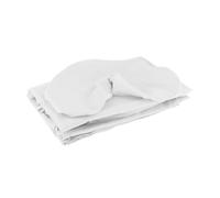 Generic 3x Massage Sheet Shet Set di bellezza Bianchetto di bellezza lavabile Coperchio di culla a faccia morbida lavabile Coperchio spa per salone di, Bianco