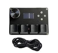 Generic 4+4 Tasti SayoDevice O3C OSU Rapid Trigger Magneticaxis Tastiera a Colori Personalizzata K9H8 Manopola Tastiera Macro Schermo Gioco Meccanica