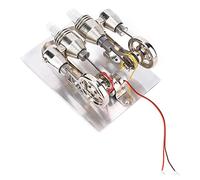 Generic 4 Cilindri Stirling Motore in Miniatura Generatore di Energia Ad Aria Calda Fisica Modello Modello di Esperimento di Esperimento di Scienze Educative per Studenti Ingegneri