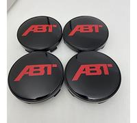 GÉNERIC 4 Pezzi Auto Coprimozzi Coprimozzo Tappi del Centro della Ruota, per ABT 60MM Accessori