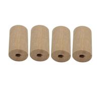 Generic 4 Pezzi Tappi di Sughero Protettivi per Piccolo in Materiale Sintetico Khaki, Accessori Musicali per Proteggere e Prolungare la Vita del Tuo Piccolo