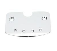 Generic 4 -String Tail, Silver Guitar 4 String Small Execution Easy Metal Installation per la Sostituzione