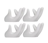 Generic 4pezzi Supporto in Ceramica Per Ocarina Da Braccioli Per Strumento Musicale Base Stabile Per Esposizione Conservazione Di Ocarine Opere Arte