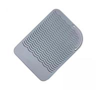 Generic 4x Tappetino Resistente Al Calore, Cuscinetto Termico per Piastra per Capelli Da Viaggio per Piastra, Ferro Arricciacapelli, Strumenti per Acconciatur