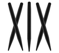 Generic 5 Pezzi Penna Stilo Touch Screen Doppia Punta in Plastica Nera per Lavagna Interattiva con Alta Sensibilità e Assenza di Ritardo per Insegnamento e Ufficio Domestico