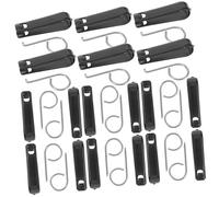 Generic 50 set Strumenti Rimozione Copri Bulloni Ruote Auto Clip Smontaggio Copridadi Ruota con Ganci Acciaio Inossidabile Rimozione Facile e Sicura per Dadi Antifurto e Copridadi