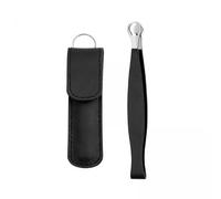 Generic 5x Pinzette Universali per Tagliare I Del Naso, Pinzetta Professionale di Precisione, Pinzetta a Punta Tonda in Acciaio Inossidabile per Nasale