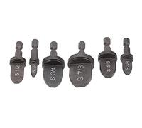 Generic 6 Pezzi di Espansione per Tubi con Manico Esagonale, Set di Strumenti per Pressatura in Acciaio per Condizionatori D'aria, Svasature per Tubi in Rame, Tecnico HVAC