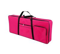 Generic 61 Key Keyboard Gig Bag con Cinturini Da Zaino 40.16 "x16.54" X1.97 ", Rosa Rossa