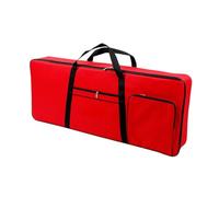 Generic 61 Key Keyboard Gig Bag con Cinturini Da Zaino 40.16 "x16.54" X1.97 ", Rosso