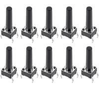 Generic 6x6x18mm Pannello Mini/Micro/Piccolo PCB Interruttore a pulsante tattile momentaneo tattile DIP 10PCS (49c9b 77d86 2e788 3bcff 07d15 0da8b)