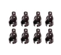 Generic - 8 accessori di ricambio per tubo resistente al vento, con cordino, tappo di base e vite di espansione
