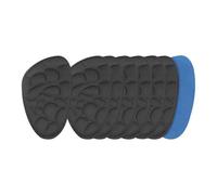 Generic 8 cuscinetti metatarsali da donna, inserti per tacchi alti, cuscinetti per i piedi, morbidi, antiscivolo, riutilizzabili e comodi per la pianta del, Nero