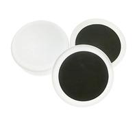 Generic 8 Pezzi Slider per Mobili Pad Antiscivolo per Mobili Feltrini Protettivi Slitte Riutilizzabili Materiale Plastica Durevole EVA Facili Da Applicare Su, Round bianco 12,5 cm