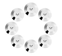 Generic 8 Piedini Isolanti Universali per Altoparlanti, Cuscinetti con Base in Rame Maggiore stabilità, Tappetini Ammortizzanti per Giradischi, Amplificatori e Apparecchiature Hi Fi (#2)