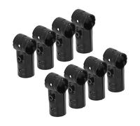 Generic 8 Set Morsetti per Tubi a Forma di T da 28 Mm,Morsetti per Binari Terminali in Metallo per Recinzione a Catena con Bulloni e Dadi, Foratura o Saldatura, Robusto Acciaio Laminato