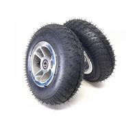 Generic 9 Pollici Accessori Ruote Anteriori per Sedia a Rotelle Elettrica, Gonfiabile Gomma Ruote di Ricambio per Sedia a Rotelle, Lega di Alluminio Ruote con Cuscinetto 9/16"" (15mm) (2 Pezzi)