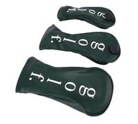 Generic Abrasione Proof Golf Club Creacover Set PU Leather Sports Style per l'allenamento, Coperte per Golf di Design Unico per i Fanatici del (GREEN)