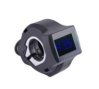 Generic Acceleratore, Acceleratore a Farfalla per Pollice per l' del Pollice, Display Tensione Voltmetro Manubina della Batteria per Bici Elettrica Scooter