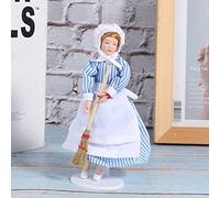 Generic Accessori per Bambole in Miniatura in Porcellana Accessori per Bambole in Miniatura Model Model House Miniature Man per Casa delle (Aiutare la commissione)
