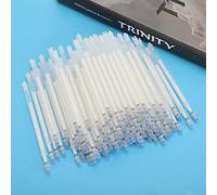 Generic Accessori per Cucito a Punto Croce Set di Ricarica per Pennarelli per Tessuti, 100 Strumenti di Marcatura Durevoli per il Fai da Te su Misura in Pelle (WHITE)