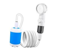 Generic Accessori per doccia portatile, doccia da campeggio bianca per esterni, animali domestici, pulizia, bagno,