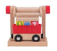 Generic Accessori per L'estensione della Ferrovia del Treno in Legno Innovativo Grabber Rotante per il Gioco dei Bambini