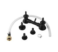 Generic Accessorio Lavabottiglie con Doppio Ugello per Lavello, Ideale per Cucina, Laboratorio E Bar.