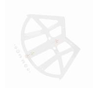 Generic Accessorio per Cerniere per Scarpiere in Plastica Bianca Supporto per Scaffale a Due Strati Scavato Facile Apertura, Chiusura e Circolazione (WHITE)