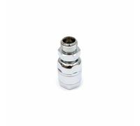 Generic Adapter Regolatore Subacqueo Snodo Girevole 360 Gradi Raccordo Secondo Stadio Filetto 9/16 18 UNF Ottone Cromato Robusto per Collegamento Flessibile, Sa-12
