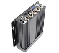 Generic Adattamento Ad Alta Definizione per Mini DVR Mobile per Auto Registratore Video/audio 4CH per Auto, Supporta Ingressi AHD a 4, Telecomando Incluso
