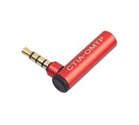 Generic Adattatore Auricolare Convertitore .5mm OMTP Spina Conversore Microfono Cuffie Contatti Resistenti Alluminio Placcato Oro Adatto per