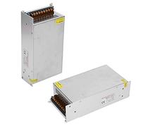 Generic Adattatore Driver Alimentatore con Interruttore DC24V, Alimentatore Durevole e Ad Alta Efficienza per Strisce Luminose LED e Stampante 3D, 1 unità in Lega di Alluminio (S-