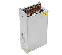 Generic Adattatore Driver Alimentatore con Interruttore DC24V, Alimentatore Durevole e Ad Alta Efficienza per Strisce Luminose LED e Stampante 3D, 1 unità in Lega di Alluminio (S-