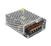 Generic Adattatore Driver Alimentatore con Interruttore DC24V, Alimentatore Durevole e Ad Alta Efficienza per Strisce Luminose LED e Stampante 3D, 1 unità in Lega di Alluminio (S-