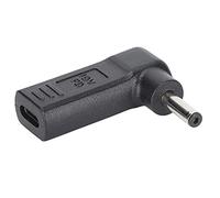 Generic Adattatore Emulatore PD da USB-C a Rettangolo DC 65W di Tipo C per Laptop 4,0x1,35 Mm, Ricarica Rapida 18 V-20 V, Portatile per i Viaggiatori