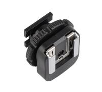 Generic Adattatore Hot Shoe CSM-3 in ABS, Supporto Flash Resistente e Leggero per Videocamera e Connessione Flash Esterno, Perfetto per gli Appassionati di Fotografia, 1 unità