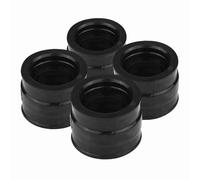 Generic Adattatore Interfaccia Carburatore 4 Pezzi Adatto per CB650 RC03/05 79-82 Plastica di Alta qualità Buone Prestazioni di Tenuta