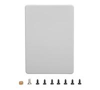 Generic Adattatore M.2 per Custodia per Convertitore di Disco Rigido Portatile, Custodia in Plastica Leggera per unità M.2 22x30, 22x42, 22x60, 22x80 (WHITE)