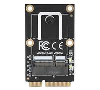 Generic Adattatore Mini PCI-E (PCIe+USB) Ad Alte Prestazioni per M.2 Wifi Bluetooth, Accessorio per Scheda WLAN Facile da Installare per AX200 9260 8265 8260