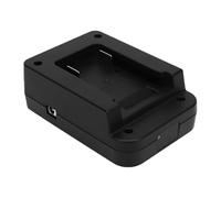Generic Adattatore per Batteria Utensile Elettrico Convertitore con Attacco a V per Illuminazione Fotografica, 100 W a Doppia Via con Visualizzazione della Tensione di Ingresso in Tempo Reale per gli