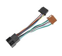 Generic Adattatore per Cablaggio Stereo per Auto Adatto per Modelli - Connettore ISO di Alta qualità per un Facile Collegamento - Adatto per 106 206 306 307 Materiale ABS Resistente