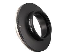Generic Adattatore per Montaggio Obiettivo Messa a Fuoco Manuale Precisa per Obiettivo SLR con Vite M42 su Fotocamera Mirrorless G Mount GFX, Robusta Struttura in Lega di Alluminio, per gli