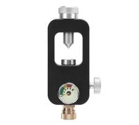 Generic Adattatore per Ricarica Bombola Subacquea Robusto e Leggero con Manometro per Bombole da Immersione da 0,5 L 1 L Alluminio Aeronautico (BLACK)