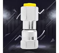 Generic Adattatore per Test Idraulico Giunto Filettato Ad Alta Pressione Durevole per Sistemi Idraulici Acciaio Al Carbonio da G1/4 a M16*2 1 Pz